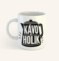 Keramický hrnek s nápisem Kávoholik